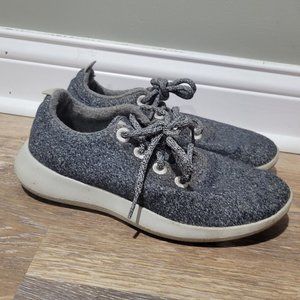 Allbirds Wool Runners Gray Athletic Shoes Womens Size 8
